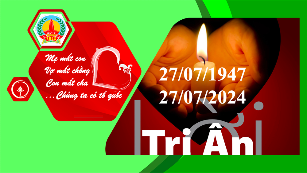 CHAY CHAY ĐỒNG HÀNH TRI ÂN NGÀY 27/07/1947-27/07/2024
